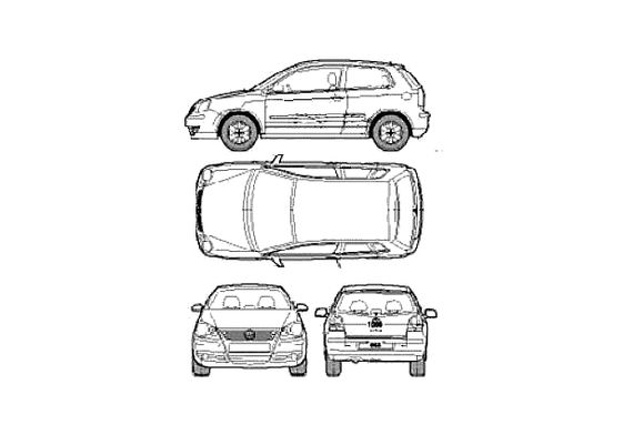 Vw polo 9n3 2008 hot sale